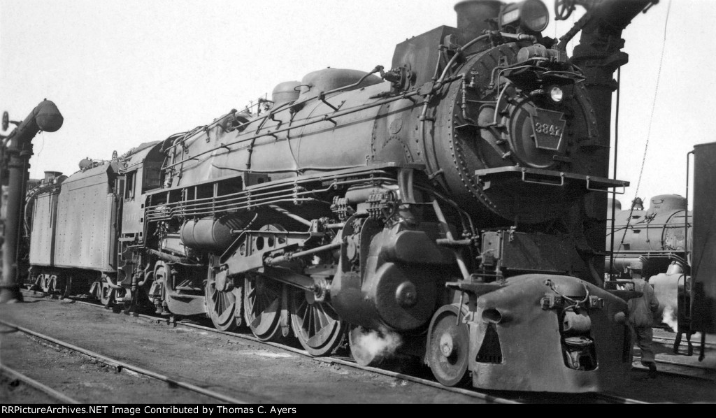 PRR 3847, K-4S, 1948